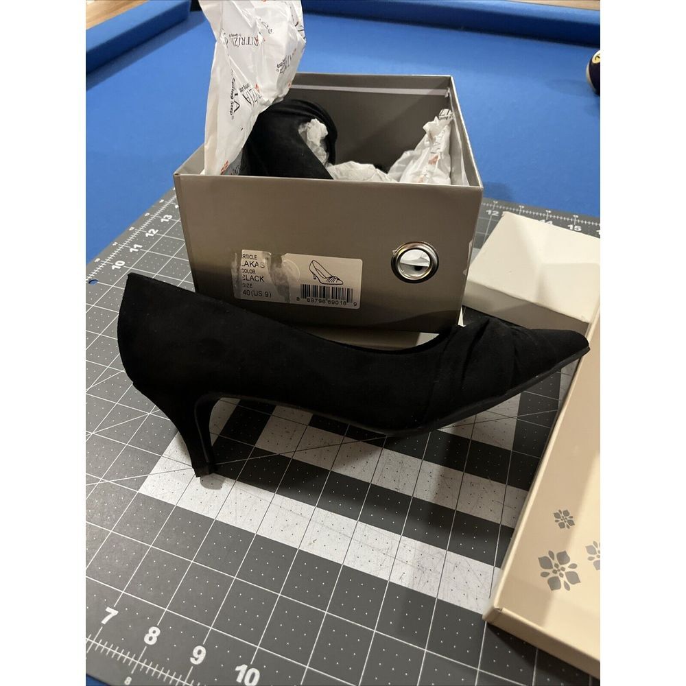 Spring Step Shoes Patrizia Lakas‎ Pumps Size EU 40 US 9 Black Modern - New